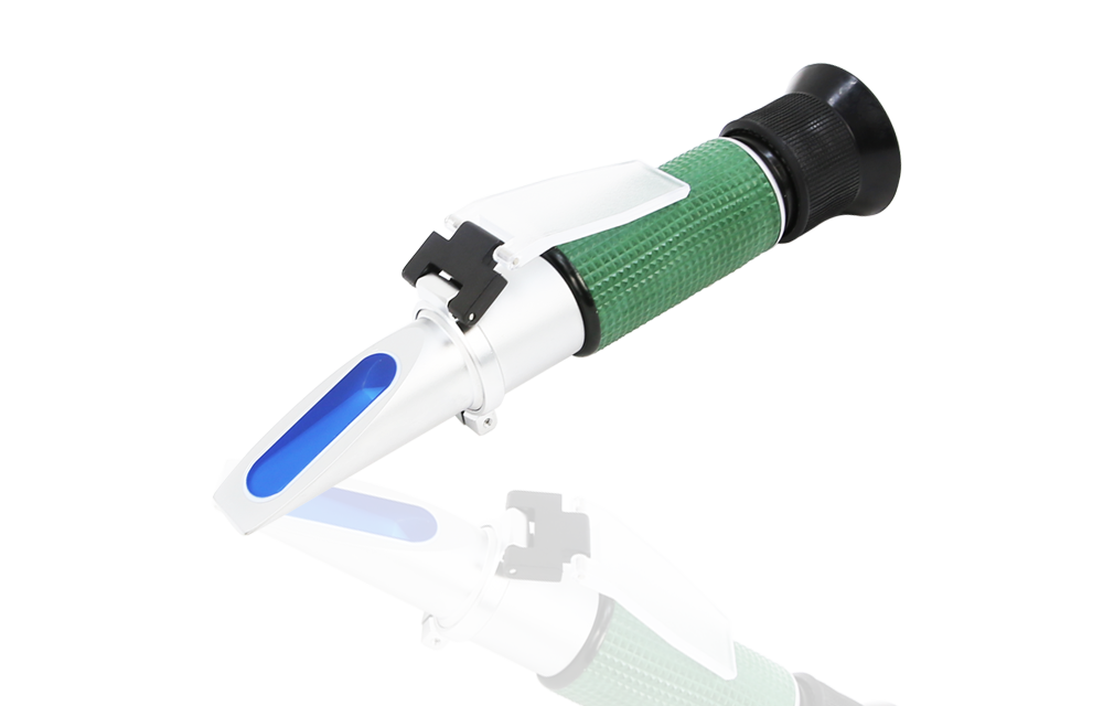 Portable Brix Refractometer ATC for Fruit Juice Wine Sugar-MT-010ATC