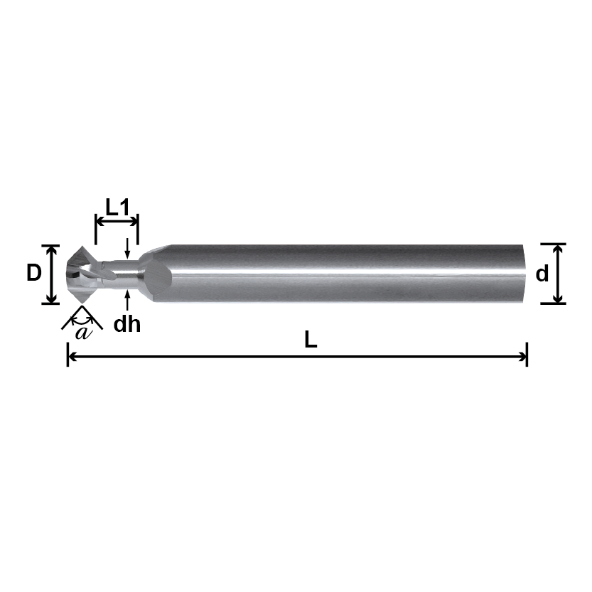 Tungsten Carbide Back and Front Chamfering Cutter-2R2UD