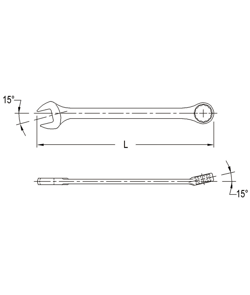 Metric Combination Wrenches - Matt Finish