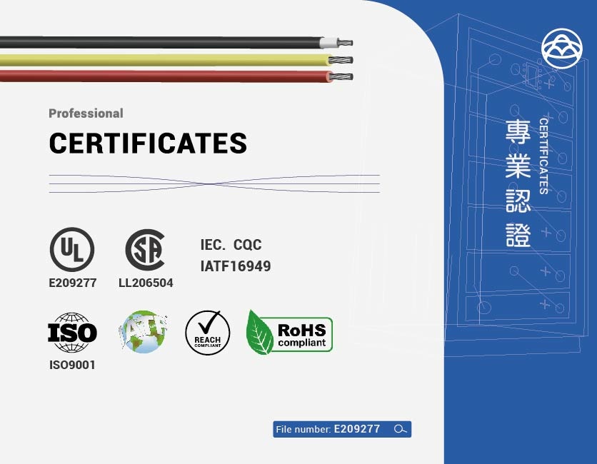 交聯聚乙烯絕緣電纜 – UL3886-UL3886