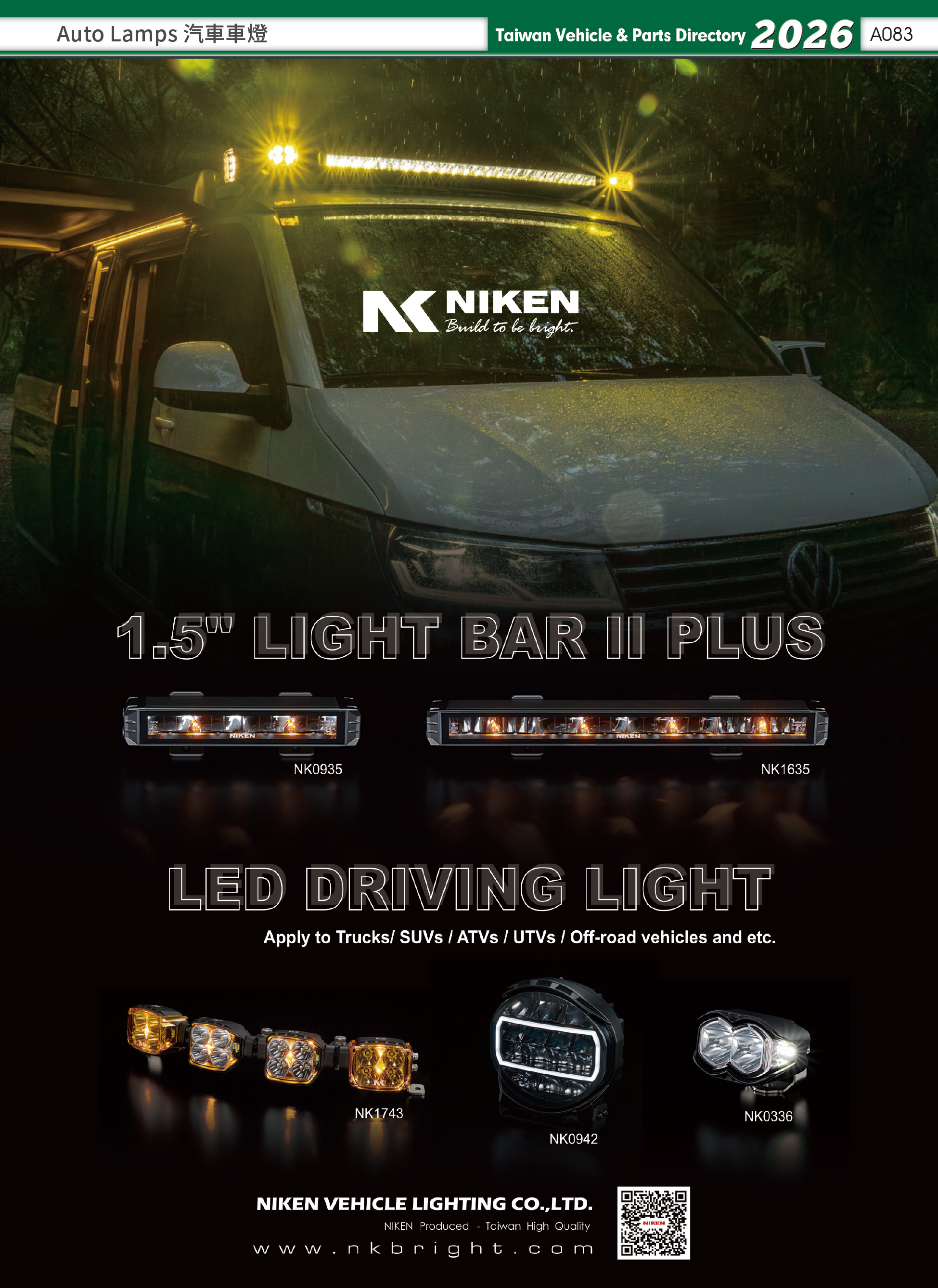 NIKEN VEHICLE LIGHTING CO., LTD.