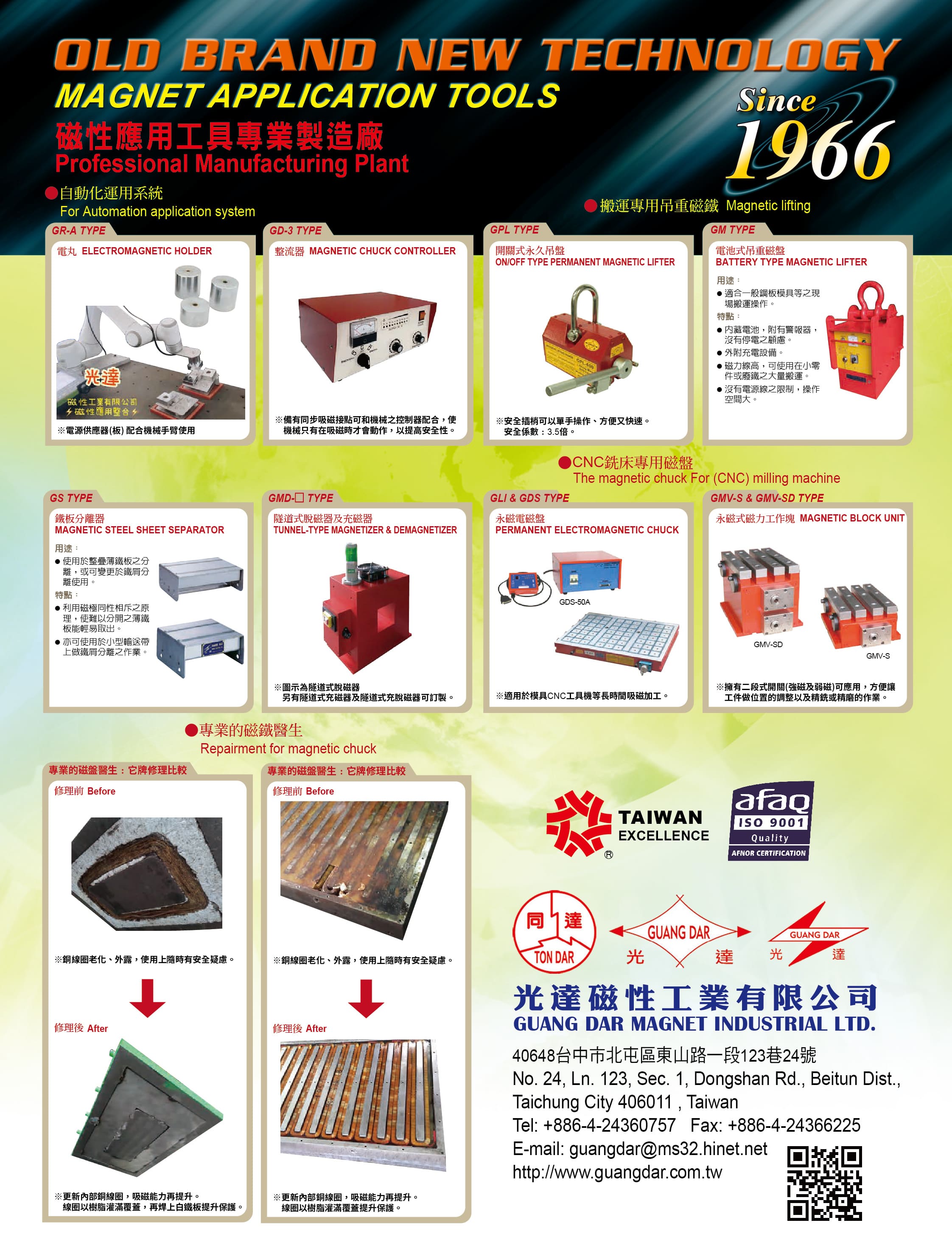 GuangDar Magnetic Tools | Over 60 Years | Professional Manufacturer